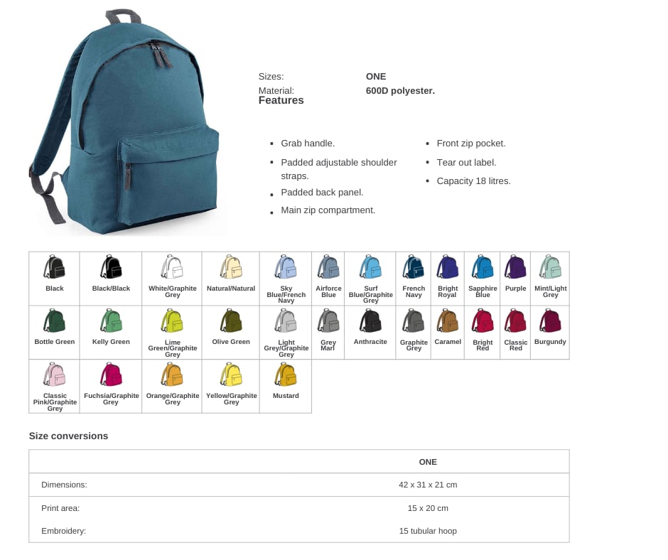 School bags