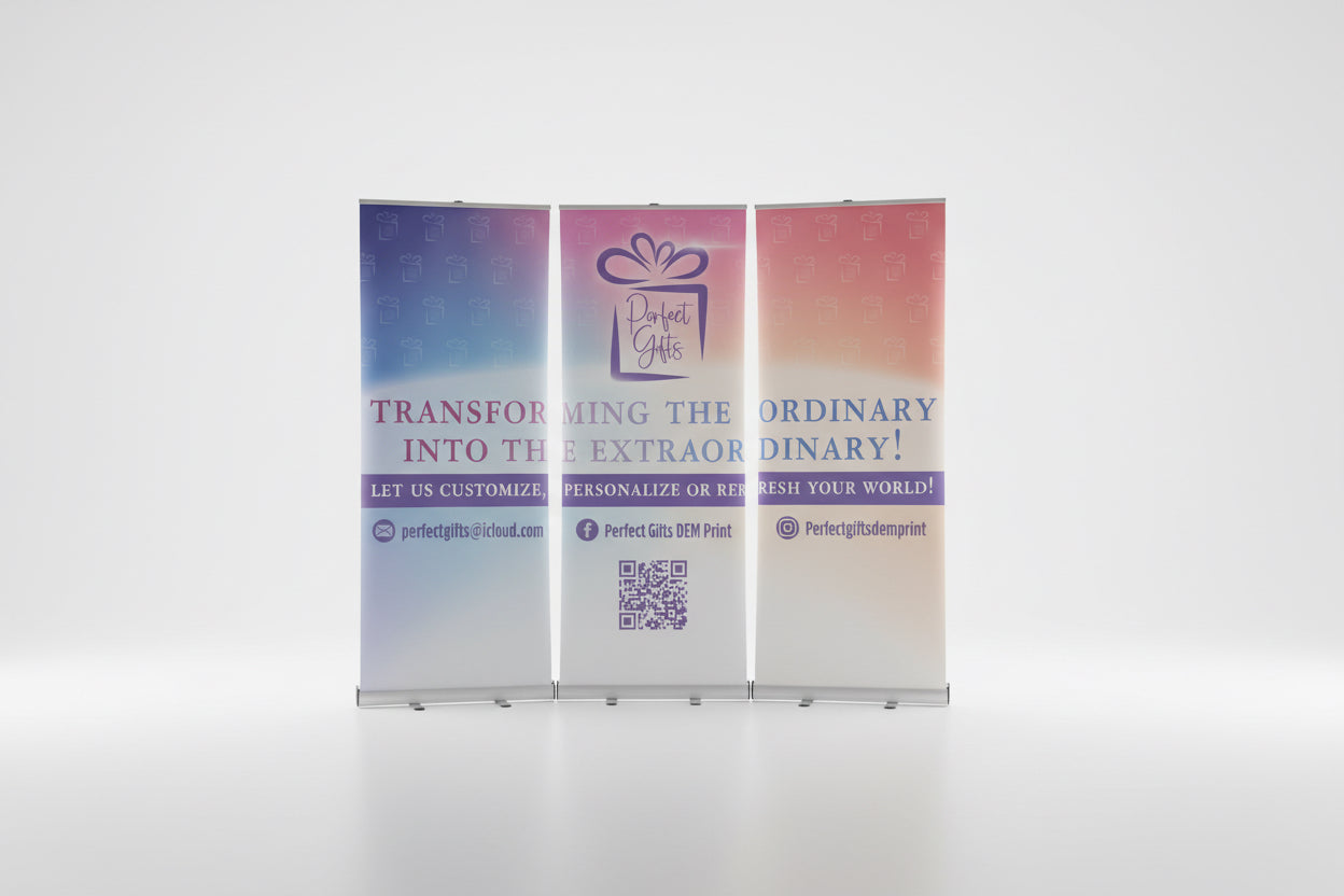 Standing banners